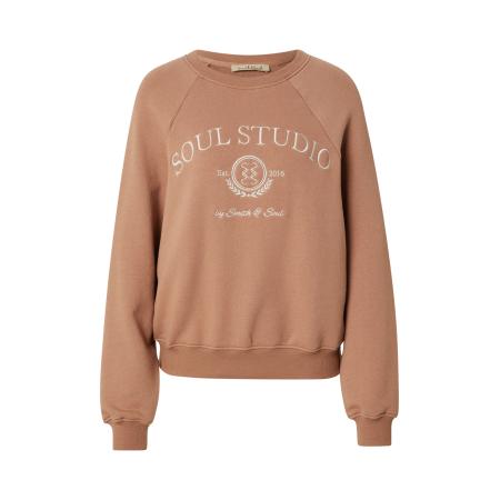 Smith & Soul Smith&Soul Sweatshirt karamel / wit