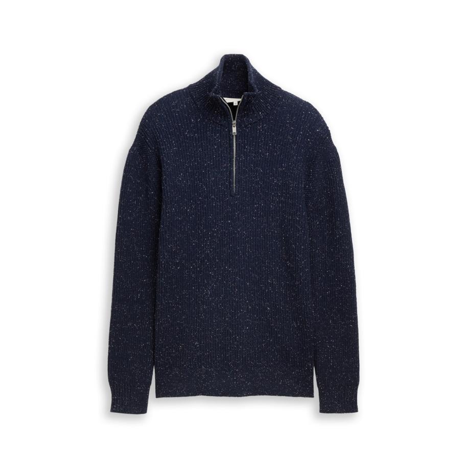 Tom Tailor TOM TAILOR DENIM Trui crème / navy / oudroze -