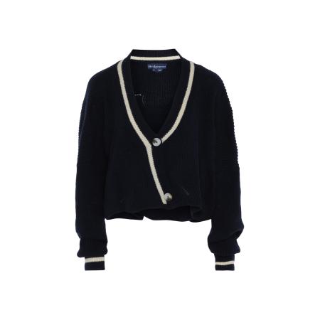 bridgeport bridgeport Gebreid vest crème / marine