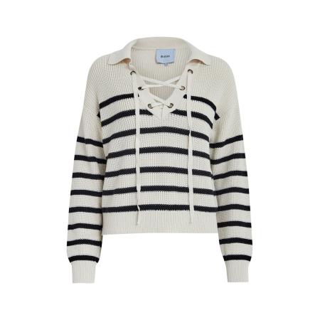 Minus minus Trui Danisa beige / zwart