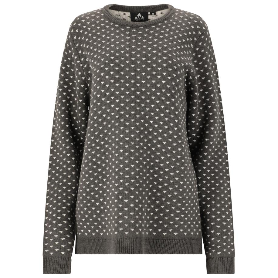 Whistler Whistler Trui Borge donkergrijs -