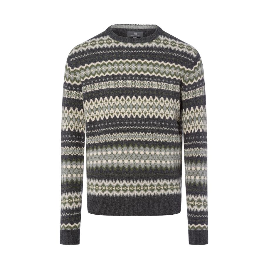 Nils Sundström Trui grijs Grijs