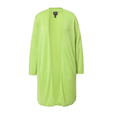 Ulla Popken Ulla Popken Gebreid vest lichtgroen