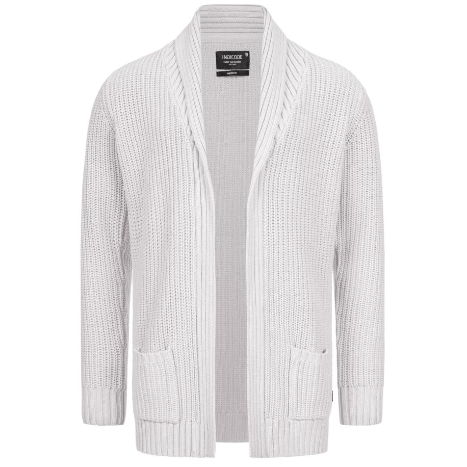 INDICODE JEANS INDICODE JEANS Gebreid vest wit -