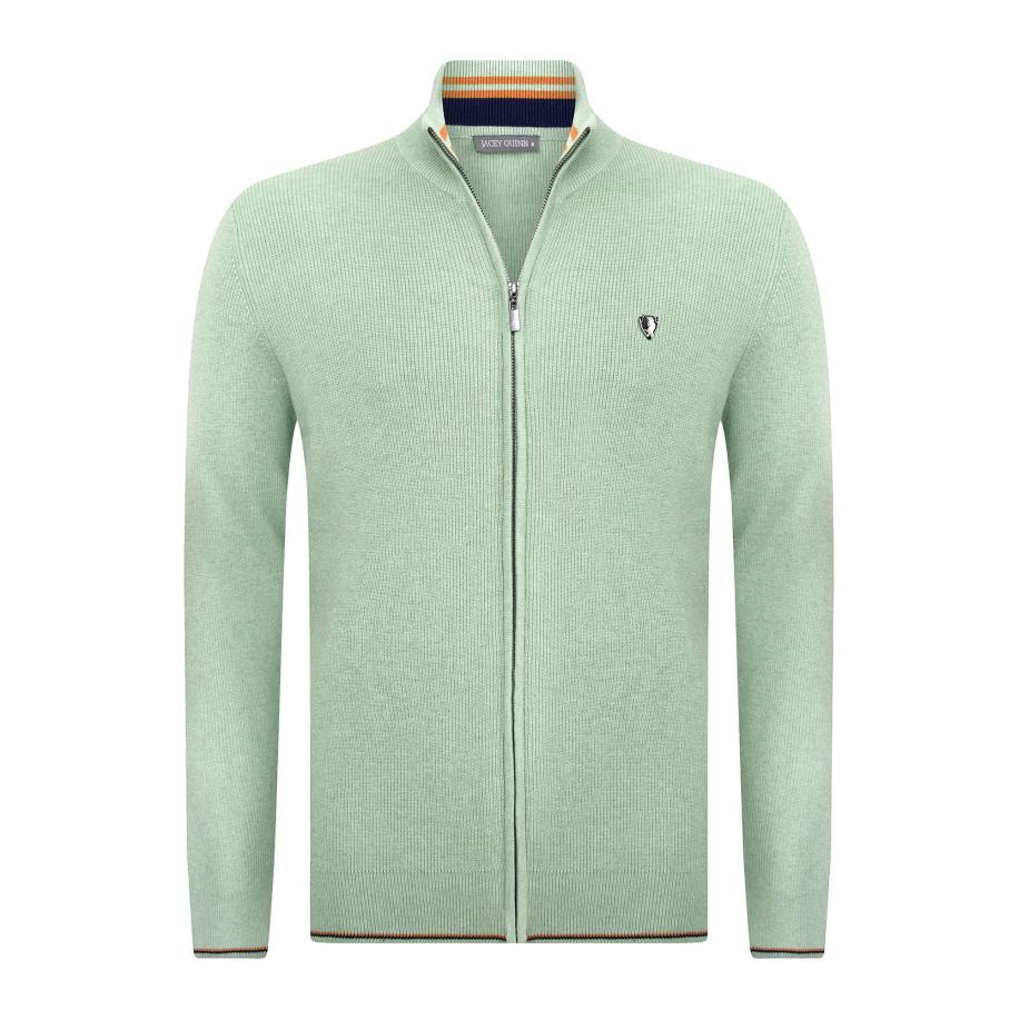 Jacey Quinn Jacey Quinn Gebreid vest lichtgroen -