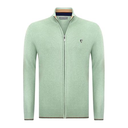 Jacey Quinn Jacey Quinn Gebreid vest lichtgroen