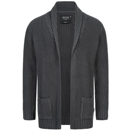 INDICODE JEANS INDICODE JEANS Gebreid vest donkergrijs