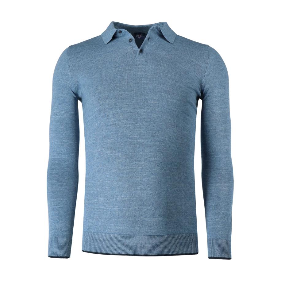 Marvelis Casual Trui indigo, Effen Blauw