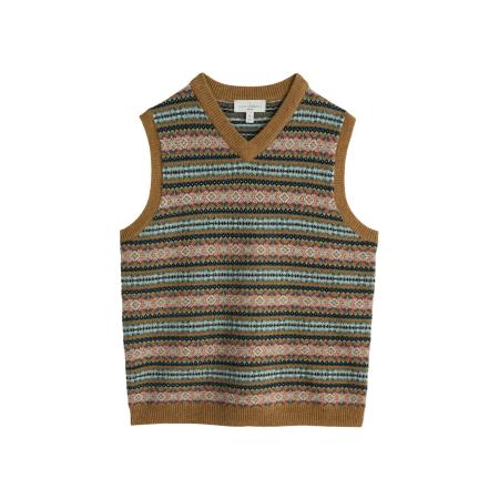 Seasalt Cornwall Seasalt Cornwall Trui Walt lichtblauw / pueblo / petrol / rood