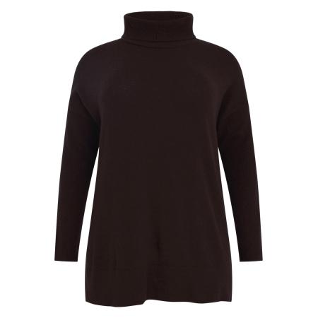 Yoek YOEK Trui donkerbruin