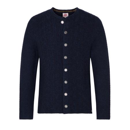 Spieth & Wensky SPIETH & WENSKY Gebreid vest Gent donkerblauw