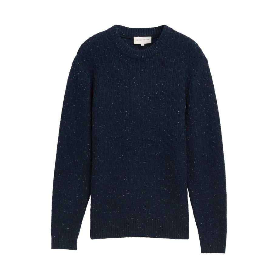 Tom Tailor TOM TAILOR Trui blauw gemêleerd -
