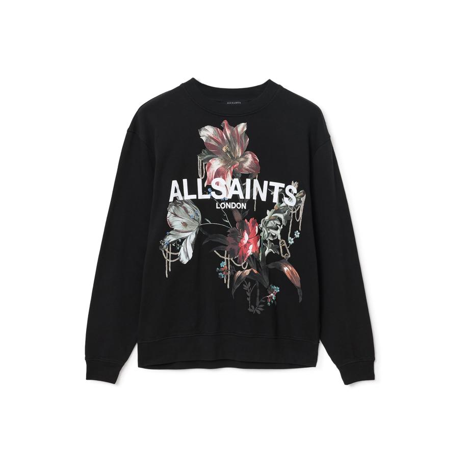 AllSaints AllSaints Sweatshirt ANIA ETTA donkergroen / donkerrood / zwart / wit -