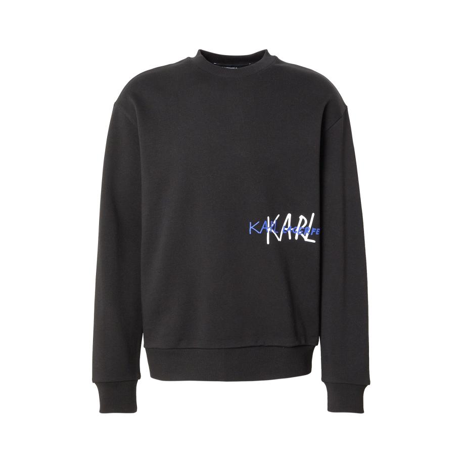 Karl Lagerfeld Karl Lagerfeld Sweatshirt blauw / zwart / wit -