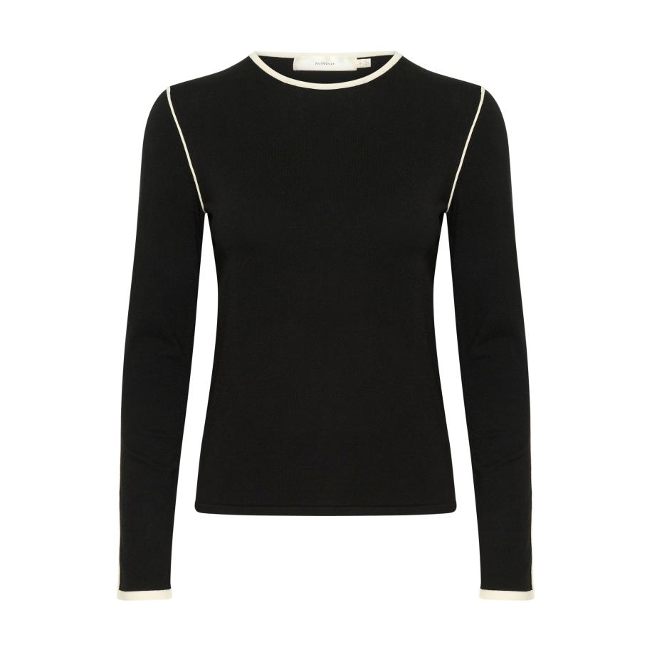 InWear InWear Trui SaccoIW zwart / wit -