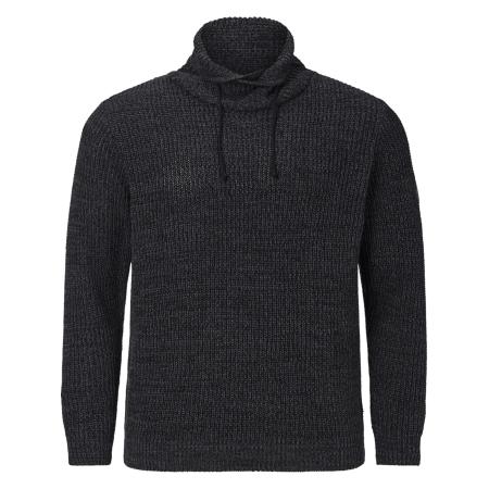 jan vanderstorm Jan Vanderstorm Trui Dumeni zwart gemêleerd