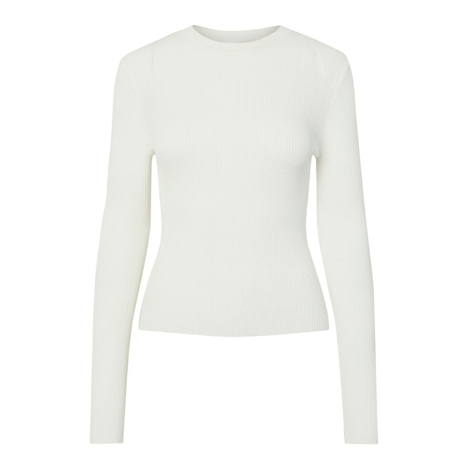 YAS YAS Trui YASZOEY wit -