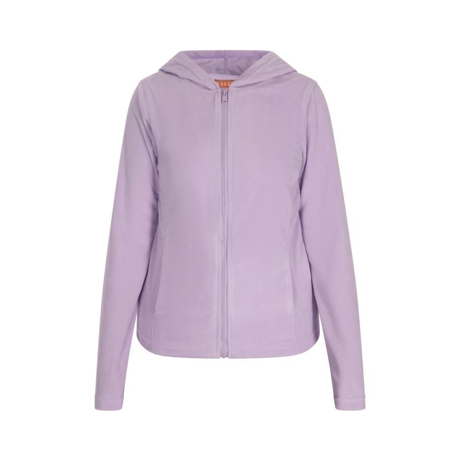 NALLY NALLY Fleece jas lichtlila -