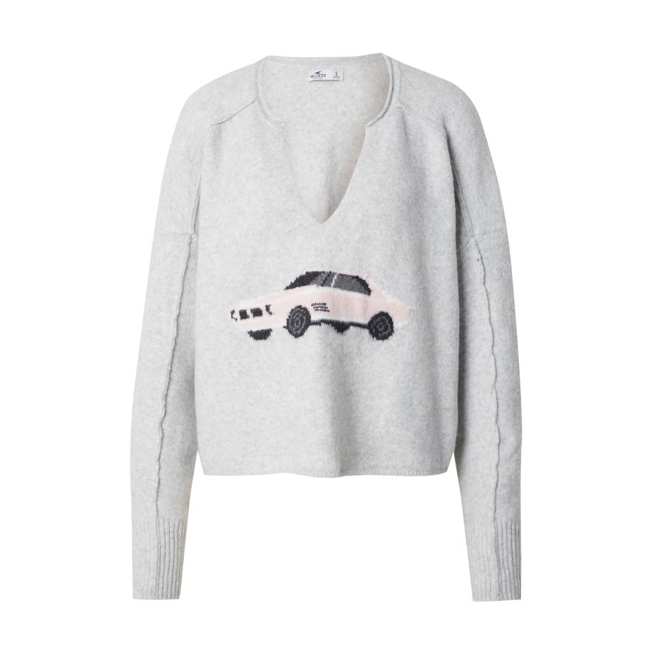 Hollister HOLLISTER Trui beige / grijs / zwart / wit -