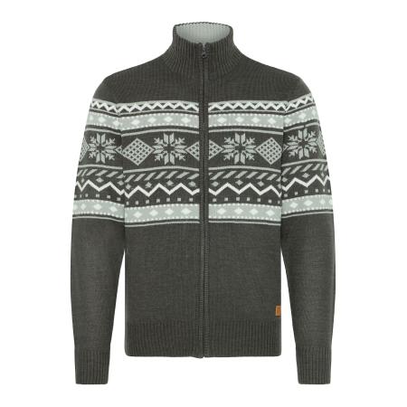 BLEND Gebreid vest BHNova grijs