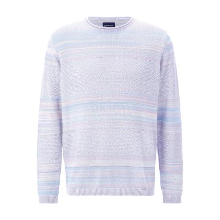 BABISTA Trui ronde halslichtblauw, Melange