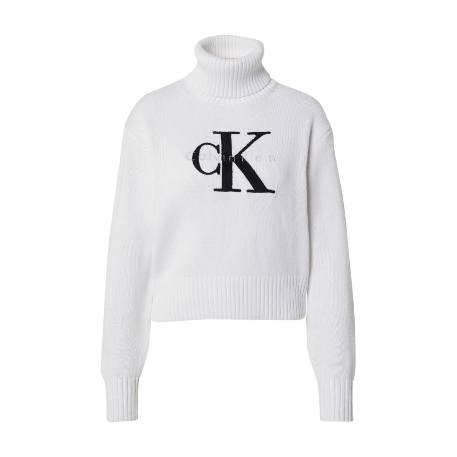 Calvin Klein Calvin Klein Jeans Trui Chenille zwart / wit -
