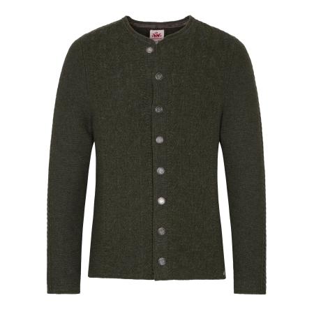 Spieth & Wensky SPIETH & WENSKY Gebreid vest Gent olijfgroen