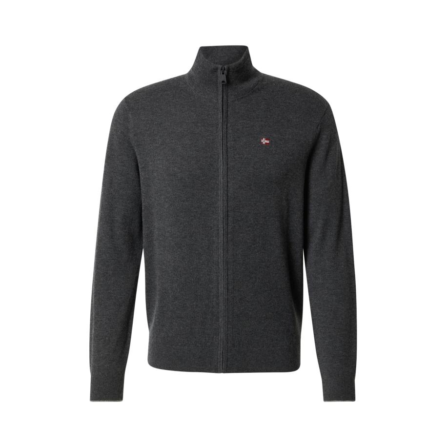 Napapijri NAPAPIJRI Gebreid vest DAMAVAND donkergrijs -