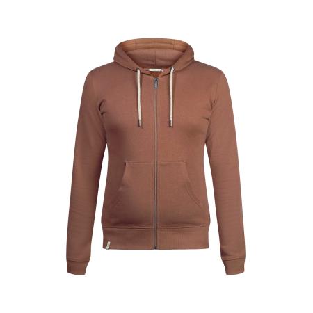 GreenBomb GREENBOMB Sweatvest kastanjebruin