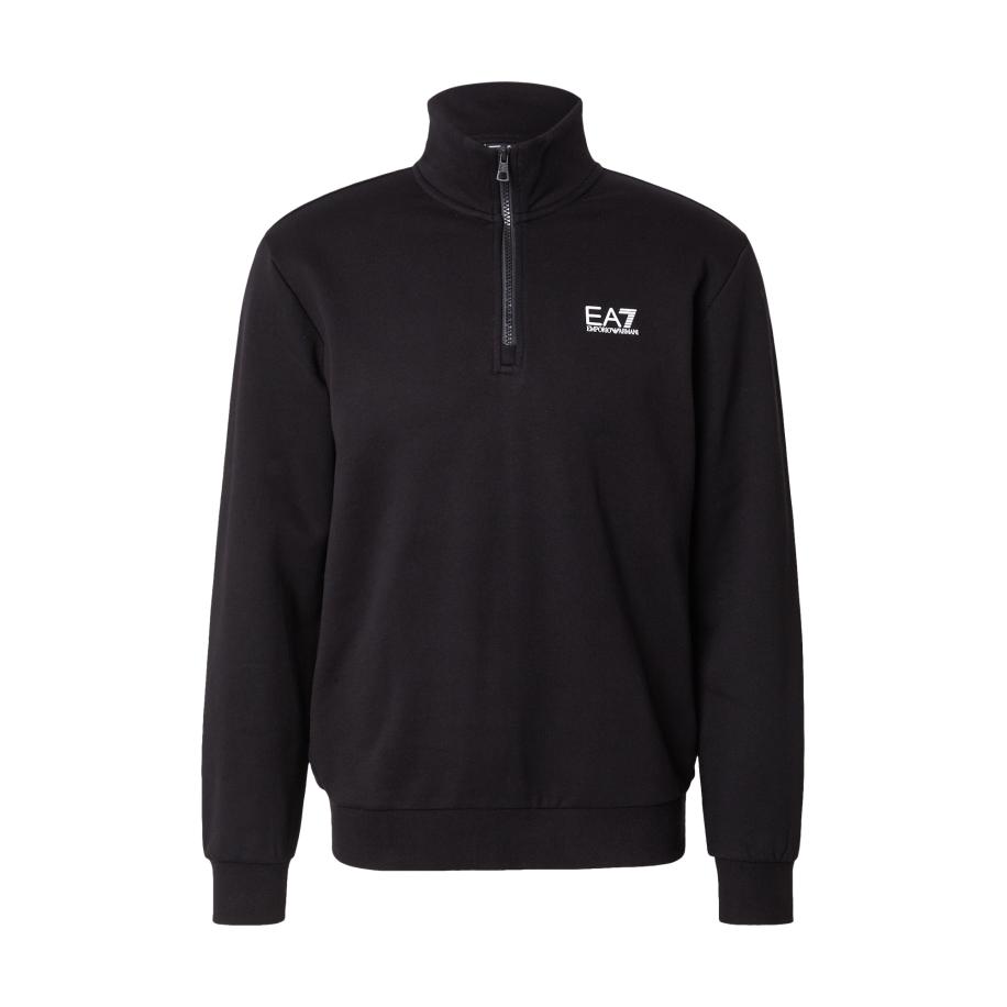 Emporio Armani EA7 Emporio Armani Sweatshirt zwart / wit -