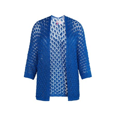 IZIA IZIA Gebreid vest blauw