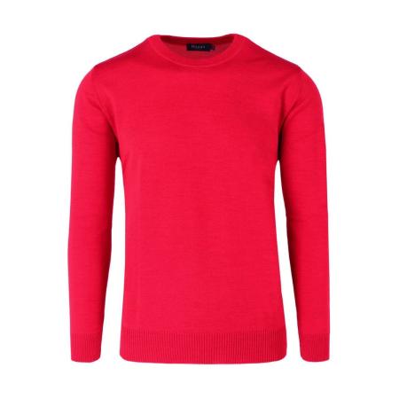 MAERZ Superwash Trui ronde hals, Effen