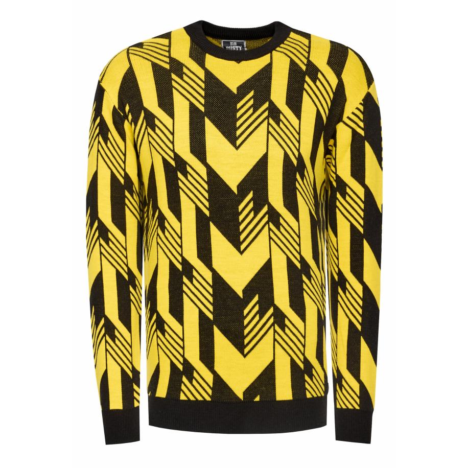 Rusty Neal Rusty Neal Trui geel / zwart -