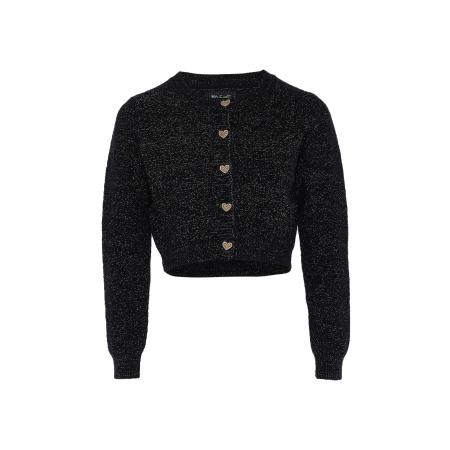 MyMo At Night myMo at night Gebreid vest goud / zwart