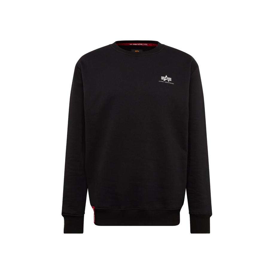 Alpha Industries ALPHA INDUSTRIES Sweatshirt zwart / wit -