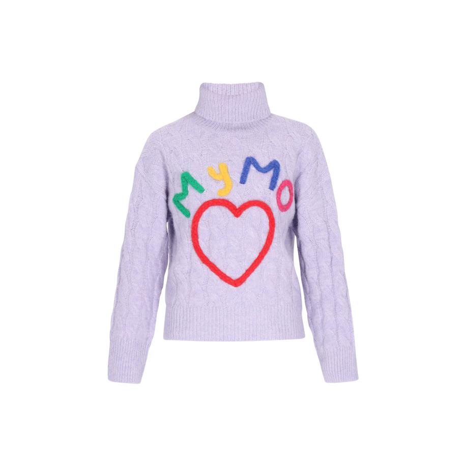 MYMO MYMO Trui blauw / geel / lila / rood -