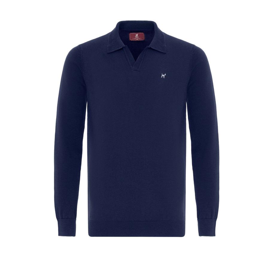 Williot Williot Trui donkerblauw -