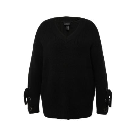 Ulla Popken Ulla Popken Oversized trui zwart