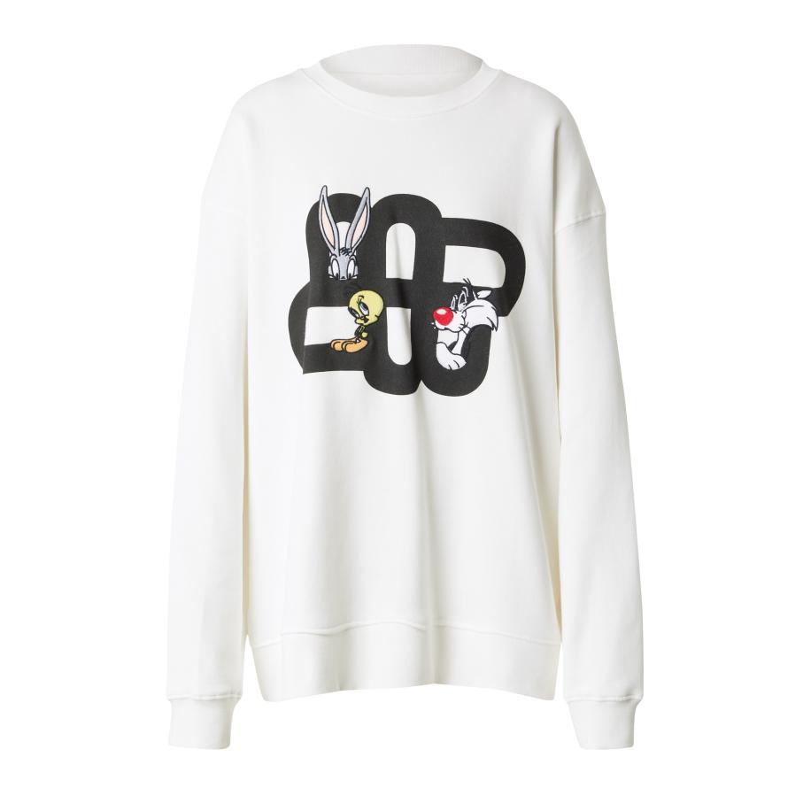 Munthe Munthe Sweatshirt LINKI geel / rood / zwart / wit -