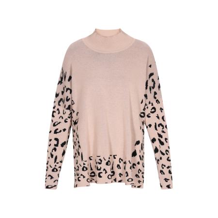 NAEMI Trui beige / zwart