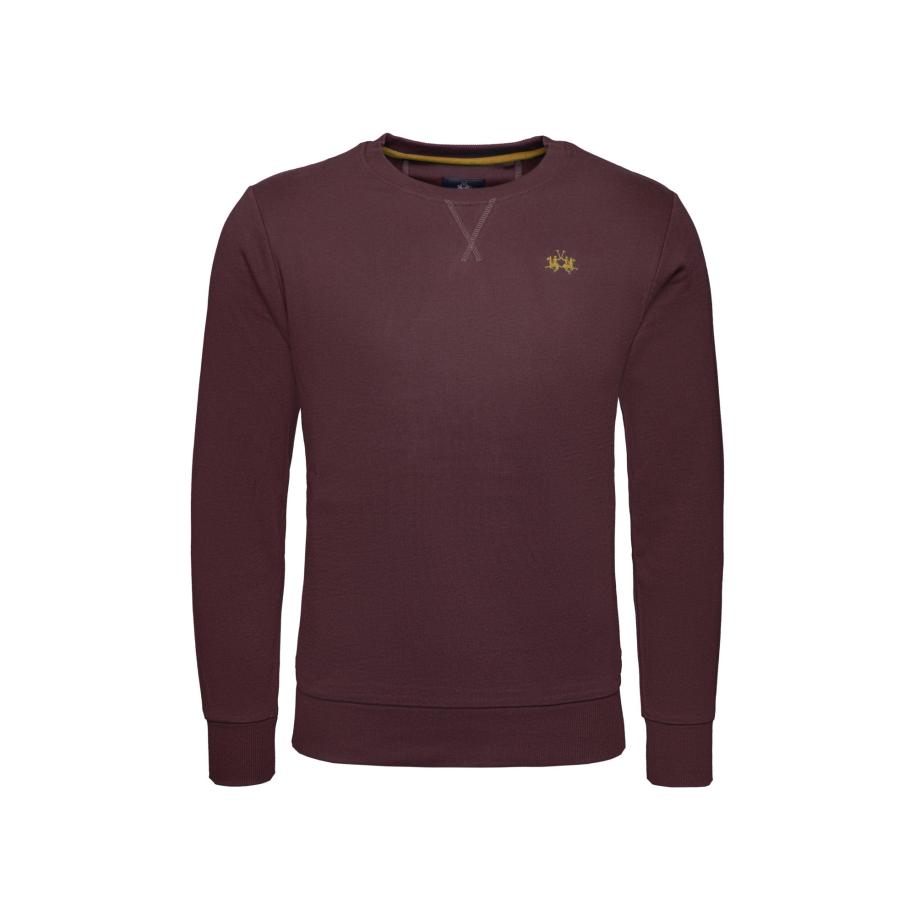 La Martina La Martina Sweatshirt bordeaux -