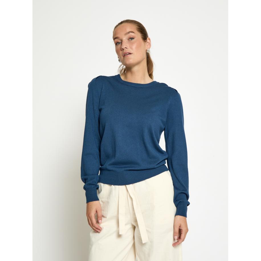 Peppercorn Top Tana blauw Blauw