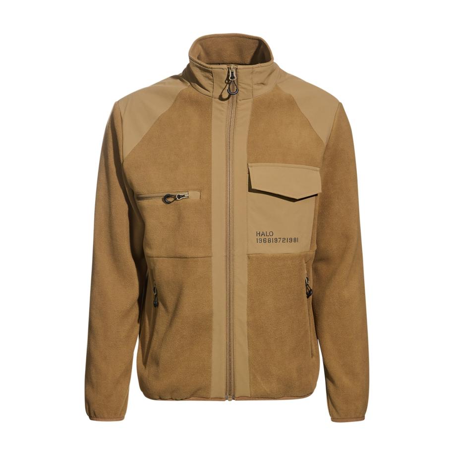 Halo HALO Fleece jas ombergrijs -