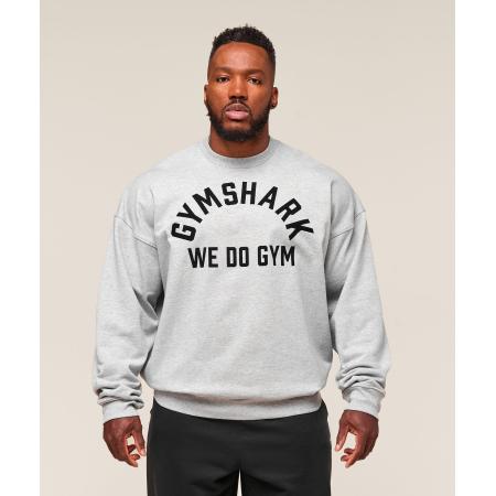 Gymshark We Do Gym Crew Light Grey Core Marl