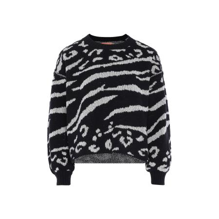 NALLY Trui grijs / zwart