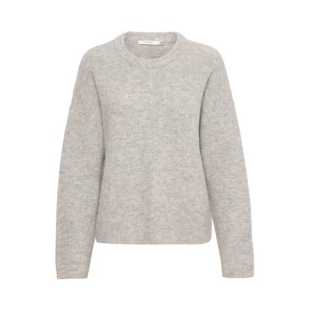 Gestuz Gestuz Trui Alpha lichtgrijs