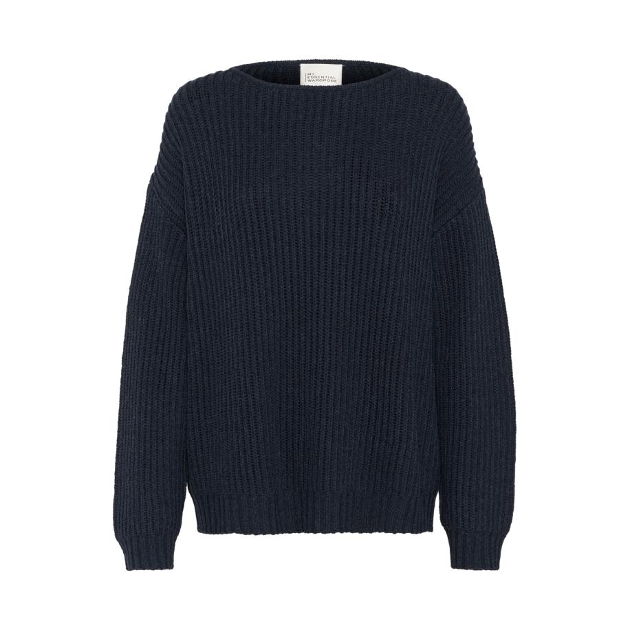 My Essential Wardrobe My Essential Wardrobe Trui Tia navy -