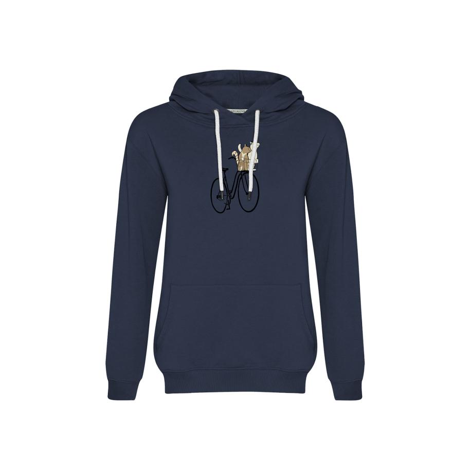 GreenBomb GREENBOMB Sweatshirt Bike Cats Basket beige / navy / lichtgrijs / zwart -