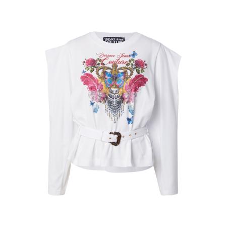 Versace Versace Jeans Couture Trui blauw / pink / rosa / wit