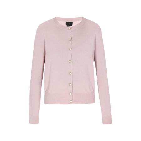 DreiMaster DreiMaster Klassik Gebreid vest Classic Look rosé